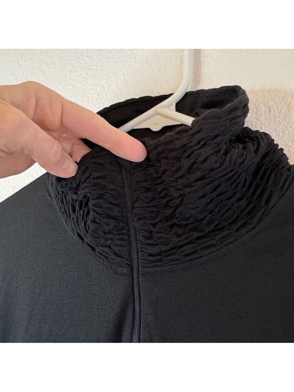 NILS ‘Holly’ Quarter Zip Ruched Turtleneck - Picture 8 of 13